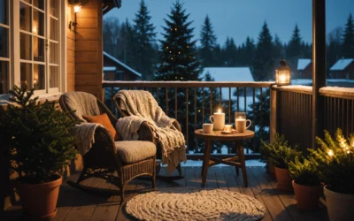 Réchauffez votre veranda: astuces inattendues pour un espace cosy tout l’hiver