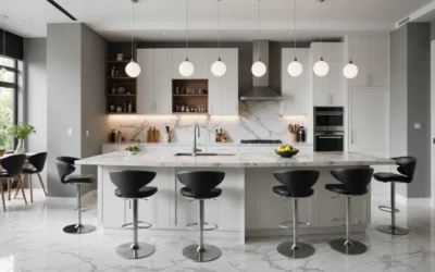 Transformer votre cuisine avec des colonnes d’angle : l’atout gain de place inattendu