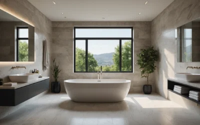 Salle de bain sans joints : élégance épurée ou entretien redouté ?