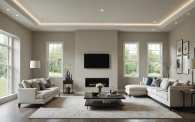 Peindre murs et plafond: astuces pour un effet espace agrandi garanti