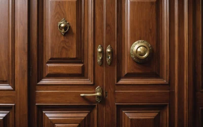 Réveillez vos portes en bois avec la magie des teintes satinées