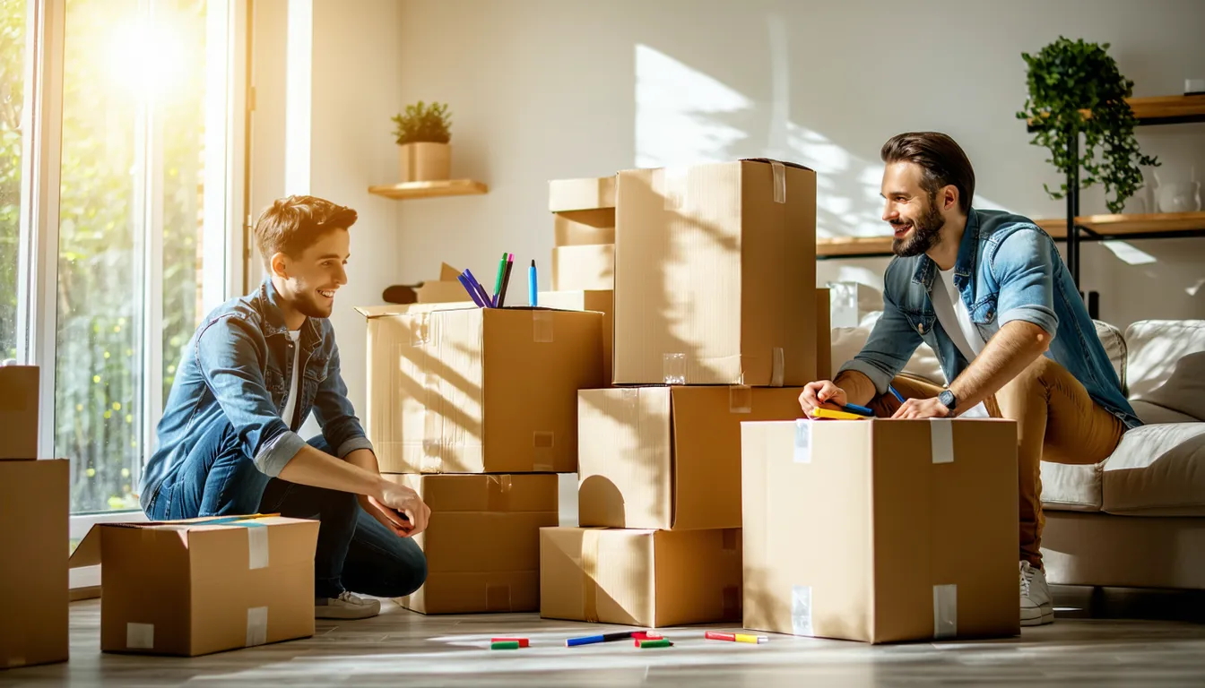 comment préparer un déménagement