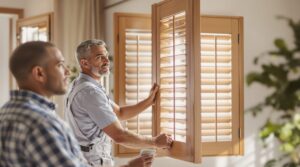 store californien en bois