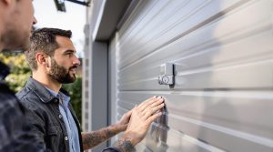 serrure porte de garage basculante