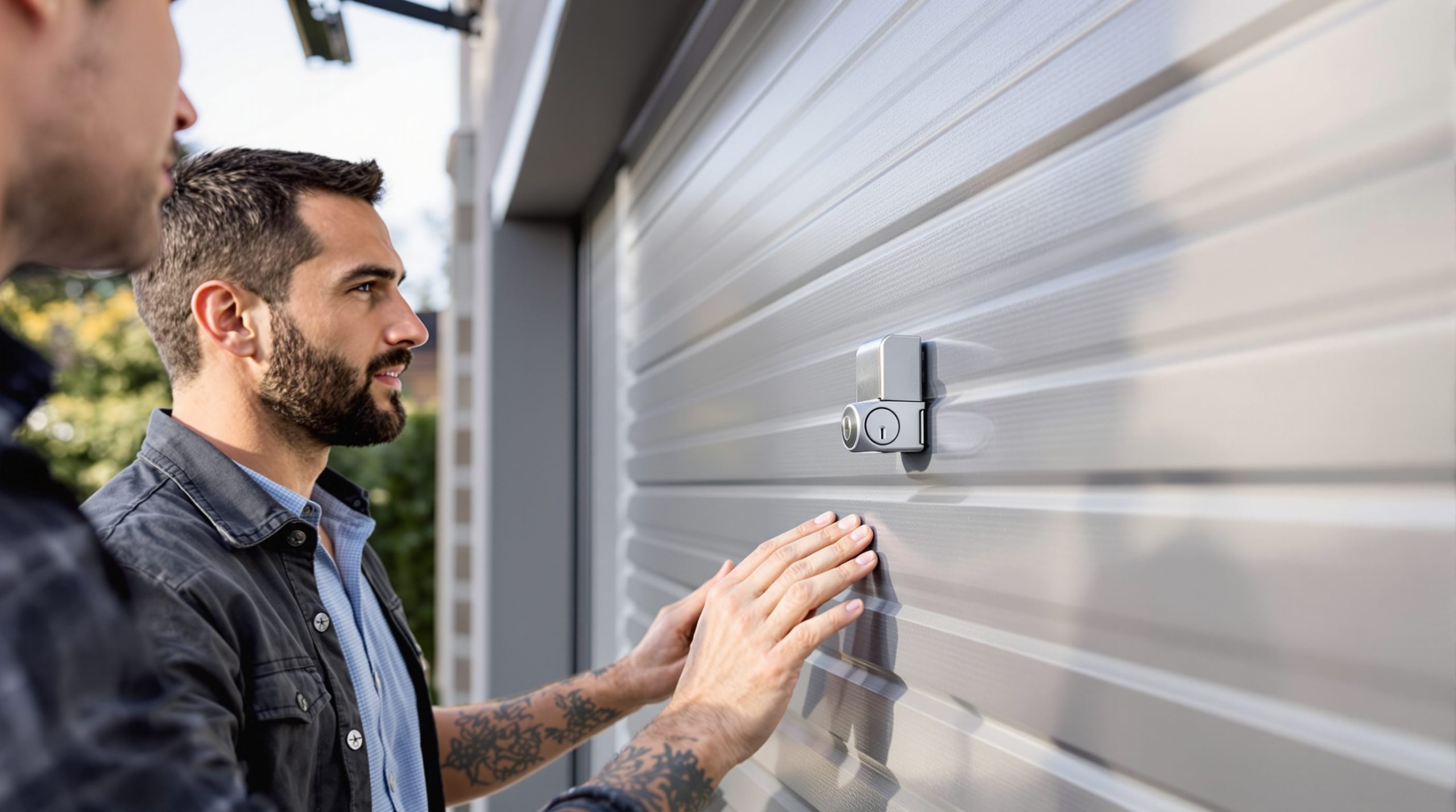 serrure porte de garage basculante