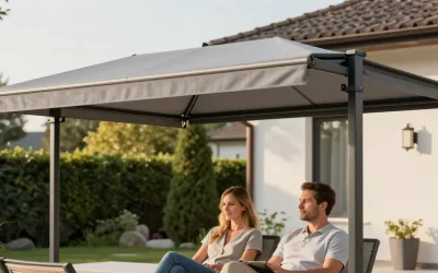 Store banne monobloc : le choix économique pour protéger durablement votre terrasse